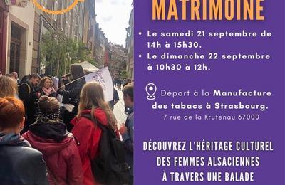 City tour fministe  la rencontre des femmes alsaciennes !  Strasbourg