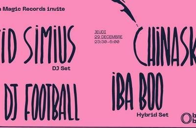 Kid Simius, Chinaski, Dj Football et Iba Boo à Paris 11ème