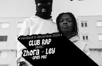 Club Rap avec Zhora et Ley  Bourgoin Jallieu