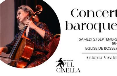 Concert baroque, Ophlie Gaillard et Daniel de Morais  Bossey