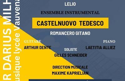 Concert Choeur Darius Milhaud : Berlioz et Castelnuovo-Tedesco  Aix en Provence
