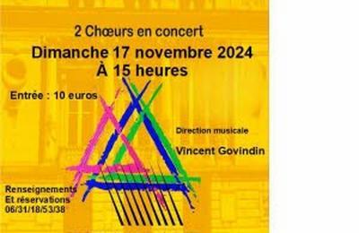 Concert Chorale La Galre et Voidum  Chanoz Chatenay