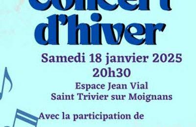 Concert d'Hiver  Saint Trivier sur Moignans