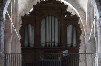 Concert d'orgue  l'abbatiale Saint-Pierre  Nant