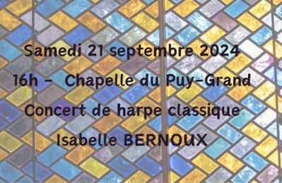 Concert de harpe classique  Chamboulive