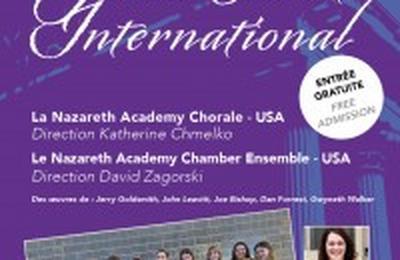 Concert de la Chorale et Ensemble instrumental Nazareth Academy  Paris 8me