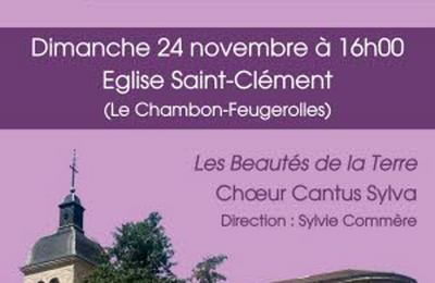 Concert de la Sainte-Ccile  Le Chambon Feugerolles