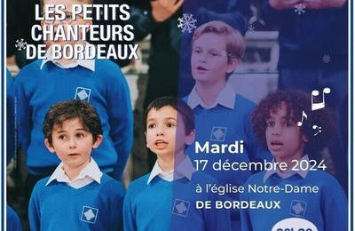 Concert de Nol des Petits Chanteurs de Bordeaux