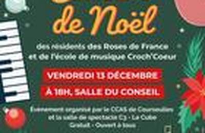 Concert de Nol des Rsidents des Roses de France et de La Croch'Coeur  Courseulles sur Mer