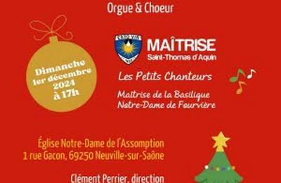 Concert de Nol Matrise Saint Thomas d'Aquin  Neuville sur Saone