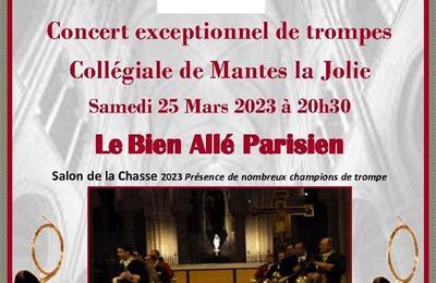 Concert exceptionnel de trompes à Mantes la Jolie