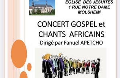 Concert Gospel et Chants Africains  Molsheim