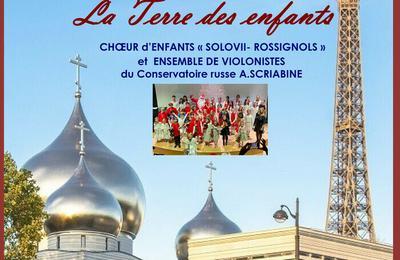 Concert « La Terre Des Enfants », Choeur D'enfants « Solovii- Rossignols » et l'ensemble des violonistes à Paris 7ème