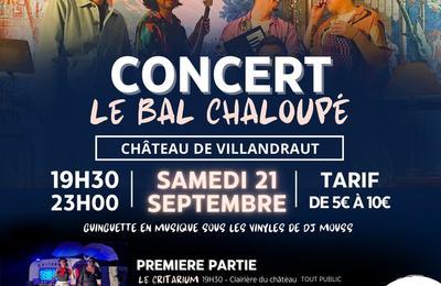 Concert :  Le bal chaloup  Villandraut