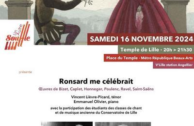 Concert Ronsard me clbrait  Lille