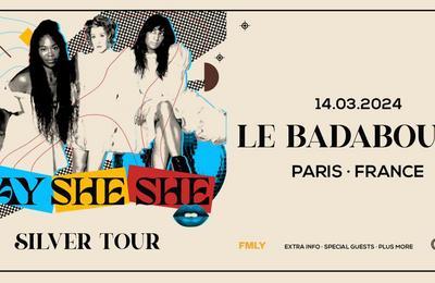 Concert Say She She à Paris 11ème