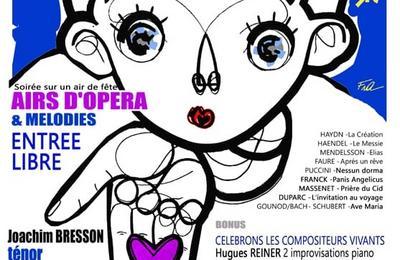 Concert : soire sur un air de fte  Paris 6me