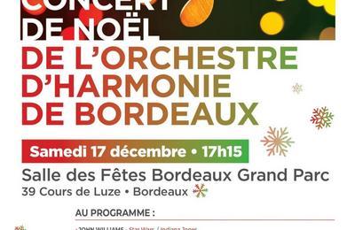 Concert de Noêl de l'Harmonie de Bordeaux