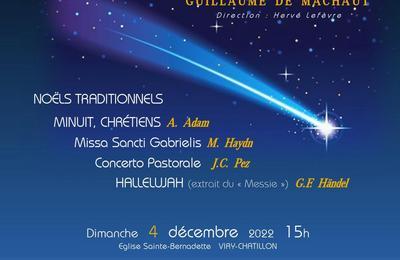 Concert de Noel à Saint Michel sur Orge
