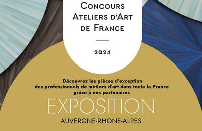 Concours Ateliers d'Art de France. Exposition rgionale Auvergne-Rhne-Alpes  Saint Uze