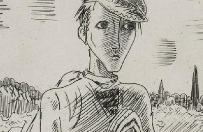 De l'ombre  la lumire, gravures 'indites' de Jean Moulin, alias Romanin  Quimper