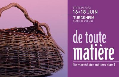 De toute matire, le march des mtiers d'art  Turckheim