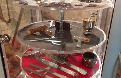 Dcouverte d'une exposition de couteaux et ciseaux anciens  Biesles
