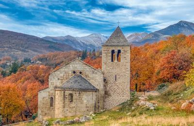 Dcouverte de l'exposition :Pierres romanes en Haut-Vallespir  Corsavy