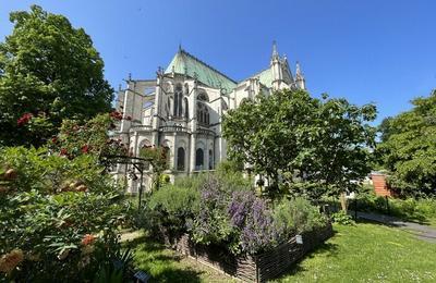 Dcouverte du jardin mdival  Saint Denis