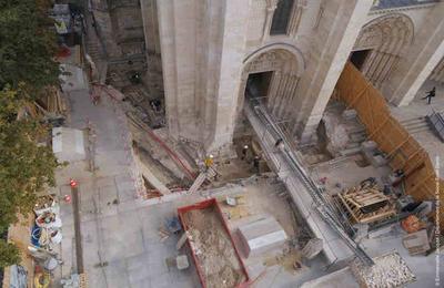 Des fouilles  la basilique Saint-Denis  Epinay sur Seine