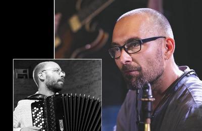 Duo saxophone et accordon  Vaux le Penil