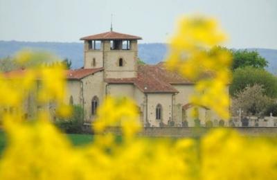 Eglise prieurale Notre Dame de Tourdan Revel-Tourdan