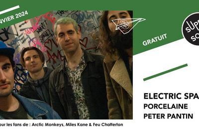 Electric Spanish, Porcelaine et Peter Pantin  Paris 12me