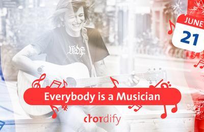 Everybody is a musician, Chordify à Paris 18ème