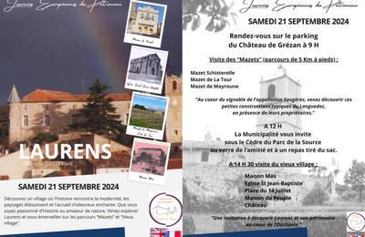 Explorez le village de Laurens et ses alentours !