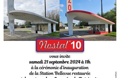 Exposition  la station service OZO  Sainte Maure de Touraine