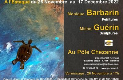 Exposition Barbarin Guérin, Peintures et Sculptures à Marseille