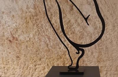 Exposition De Bronzes, Philippe Chazot Et Lydia Kalis  Les Baux de Provence