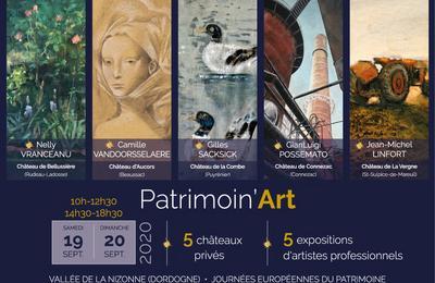 Exposition De Gilles Sacksick Dans Le Cadre Du Circuit Patrimoin'art 2020 !  Mareuil