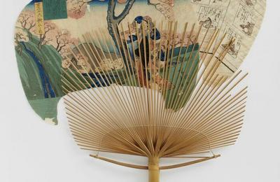 Hiroshige et l'éventail, voyage dans le japon du 19e siècle à Paris 16ème