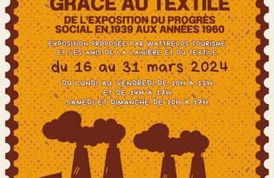 Exposition Les avances sociales grce au textile  Wattrelos