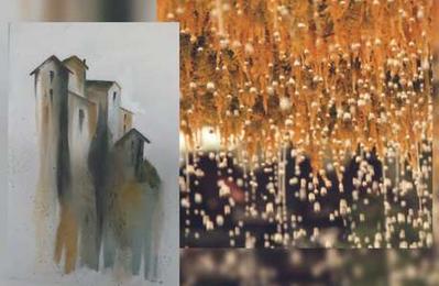 Exposition Marie-Thrse Gallais Hamonno et Christian Salin  Sanary sur Mer