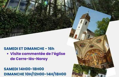 Exposition photo, visites de l'glise Saint-Maurice et parcours des trois fontaines  Cerre les Noroy