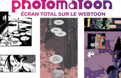 Exposition Photomatoon écran total sur le Webtoon à Angouleme