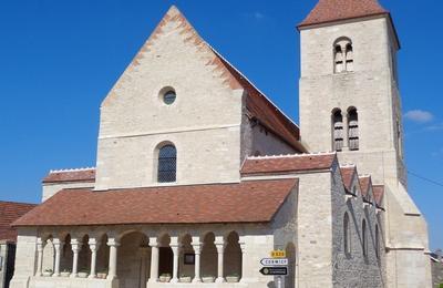 Exposition sur les travaux de rnovation d'une glise au porche roman remarquable  Cauroy les Hermonville