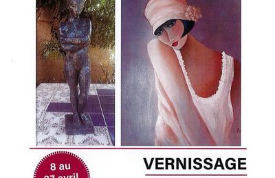 Expositions de Peintures et Sculptures : Huguette Pons Houlmire  Marignane