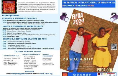 Festival de Films De la Diaspora Africaine 2024