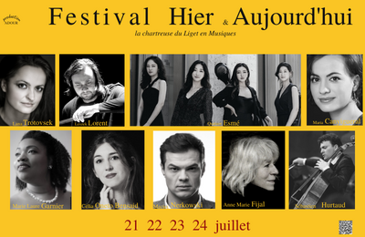 Festival La Chartreuse du Liget en Musiques Hier & Aujourd'hui 2023