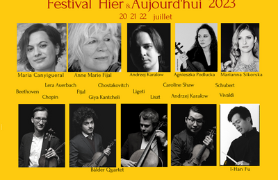 Festival Hier et Aujourd'hui 2023