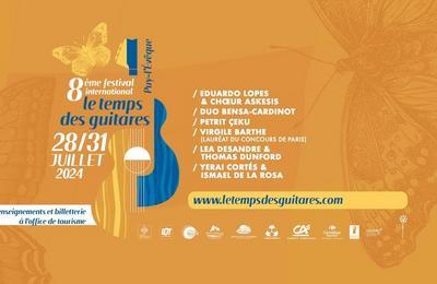 Festival Le Temps Des Guitares 2024